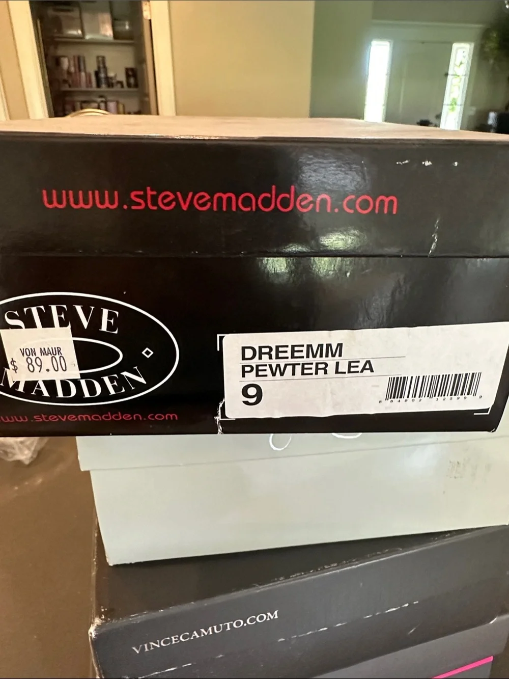 Steve Madden platform pewter metallic dreemm heal